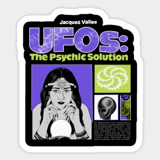 Jacques Vallee - UFOs: The Psychic Solution Sticker